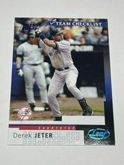 Derek Jeter [Blue Press Proof] #69 Baseball Cards 2003 Leaf Prices