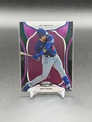 Andy Pages [Mirror Purple] #45 Baseball Cards 2023 Panini Chronicles Certified Prices