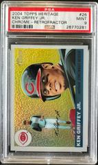 Ken Griffey Jr. [Retrofractor] Baseball Cards 2004 Topps Heritage Chrome Prices