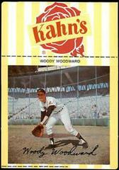 Woody Woodward Baseball Cards 1967 Kahn's Wieners Prices