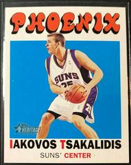Iakovos Tsakalidis #49 Basketball Cards 2000 Topps Heritage Prices