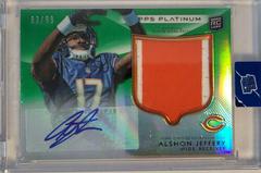 Alshon Jeffery [Autograph Patch Green Refractor] #119 Football Cards 2012 Topps Platinum Prices