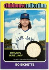 Bo Bichette #CCR-BBI Baseball Cards 2024 Topps Heritage Clubhouse Collection Relic Prices