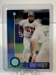 Kirby Puckett [Press Proof Silver] Baseball Cards 1996 Leaf Prices