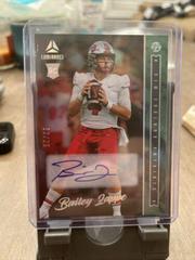 Bailey Zappe [Green Autograph] #104 Football Cards 2022 Panini Luminance Prices