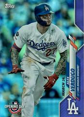 Alex Verdugo [Purple Foil] #14 Baseball Cards 2020 Topps Opening Day Prices