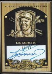 Ken Griffey Jr. #HAFPA-KG Baseball Cards 2022 Topps Gilded Collection Gold Framed Hall of Famer Plaque Autographs Prices