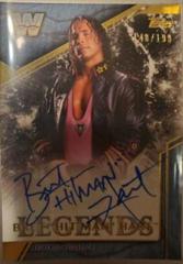 Bret 'Hit Man' Hart Wrestling Cards 2017 Topps Legends of WWE Autographs Prices
