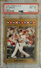 Jay Bruce [Gold] #UH155 Baseball Cards 2008 Topps Update & Highlights Prices