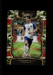 Christian Pulisic [Camo] #EQ-40 Soccer Cards 2017 Panini Select Equalizers Prices
