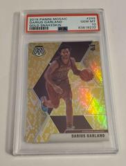 Darius Garland [Gold Snakeskin] Basketball Cards 2019 Panini Mosaic Prices