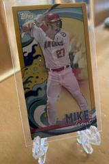 Mike Trout [Gold] #MRIP-MT Baseball Cards 2022 Topps Rip Mini Prices