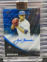 Jose Berrios [Blue] #TEK-JB Baseball Cards 2022 Topps Clearly Authentic Tek Autographs Prices