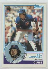 Bill Campbell Baseball Cards 1983 Topps Prices