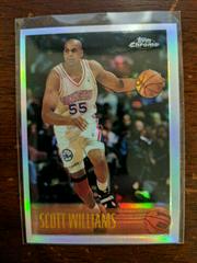 Scott Williams [Refractor] #19 Basketball Cards 1996 Topps Chrome Prices