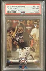 Juan Soto [Gold] #S-29 Baseball Cards 2018 Topps Update Salute Prices