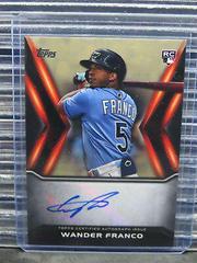 Wander Franco [Gold] #TJA-WF Baseball Cards 2022 Topps Japan Edition Autograph Prices