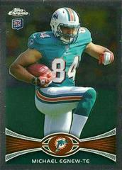 Michael Egnew #2 Football Cards 2012 Topps Chrome Prices