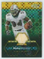 Ricky Williams [Jersey Gold Xfractor] Football Cards 2003 Topps Finest Prices