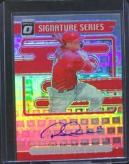 Rhys Hoskins [Pandora] #SS-RH Baseball Cards 2021 Panini Donruss Optic Signature Series Prices