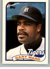 Gary Ward Baseball Cards 1989 Topps Traded Prices