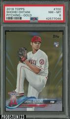Shohei Ohtani [Pitching Gold] Baseball Cards 2018 Topps Prices