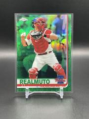 J.T. Realmuto [Green Refractor] #14 Baseball Cards 2019 Topps Chrome Update Prices