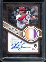 Nolan Gorman #TRAP-NG Baseball Cards 2023 Topps Series 1 Reverence Autograph Patch Prices