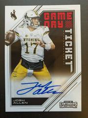 Josh Allen [Red Foil Autograph] Football Cards 2018 Panini Contenders Draft Picks Prices