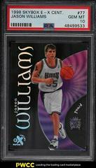 Jason Williams #77 Basketball Cards 1998 Skybox E X Century Prices