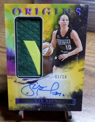 Sue Bird [Gold] #JA-SBD Basketball Cards 2023 Panini Origins WNBA Jersey Autographs Prices