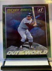 Mickey Mantle [Green] Baseball Cards 2018 Panini Donruss Out of This World Prices