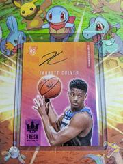 Jarrett Culver [Sapphire] #FP-JCU Basketball Cards 2019 Panini Court Kings Fresh Paint Autographs Prices