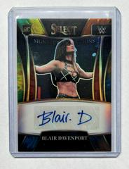 Blair Davenport [Flash Prizm] #SN-BDV Wrestling Cards 2022 Panini Select WWE Signature Selections Prices