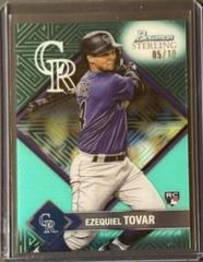 Ezequiel Tovar [Aqua] #ST-11 Baseball Cards 2023 Bowman Sterling Tek Prices