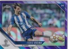 Fabio Vieira [Purple Refractor] #163 Soccer Cards 2021 Topps Chrome UEFA Champions League Prices