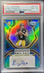 Kenny Pickett [Teal] #RCS-KP Football Cards 2022 Panini Certified Rookie Roll Call Signatures Prices