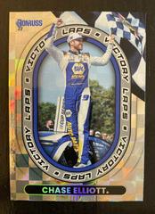 Chase Elliott [Checkers] #VL9 Racing Cards 2022 Panini Donruss Nascar Victory Laps Prices