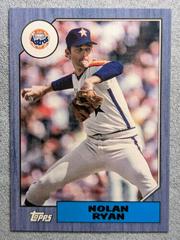 Nolan Ryan [Blue] #78B-1 Baseball Cards 2022 Topps Mini 1987 Prices