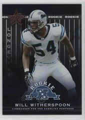 Will Witherspoon [Longevity] Football Cards 2002 Leaf Rookies & Stars Prices