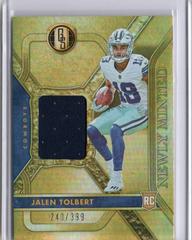 Jalen Tolbert Football Cards 2022 Panini Gold Standard Newly Minted Memorabilia Prices