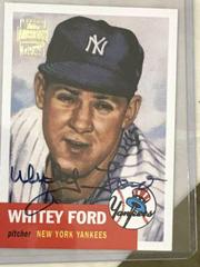 Whitey Ford #80 Baseball Cards 2001 Topps Archives Autographs Prices