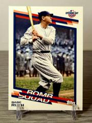 Babe Ruth Baseball Cards 2022 Topps Opening Day Bomb Squad Prices