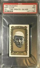 Nap Lajoie [Silver] #8 Baseball Cards 1963 Bazooka All Time Greats Prices