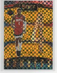 Jalen Green [Gold] #24 Basketball Cards 2022 Panini Select Numbers Prices
