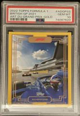 Silverstone [Gold] #ADGP-SS Racing Cards 2022 Topps Formula 1 Art du Grand Prix Prices