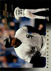 Frank Thomas Baseball Cards 1997 Pinnacle X Press Prices