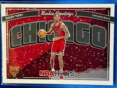 Dalen Terry [Winter] #18 Basketball Cards 2022 Panini Hoops Rookie Greetings Prices