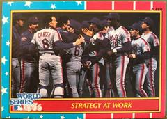 1986 World Series Strategy At Work Baseball Cards 1987 Fleer World Series Prices