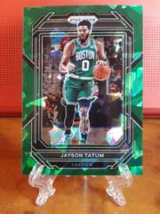 Jayson Tatum [Green Ice] Basketball Cards 2022 Panini Prizm Prices